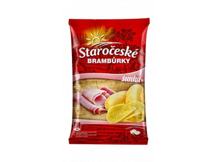 Staročeské Brambůrky 80g Šunkové