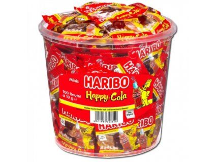 HARIBO HAPPY COLA 100 balení v doze