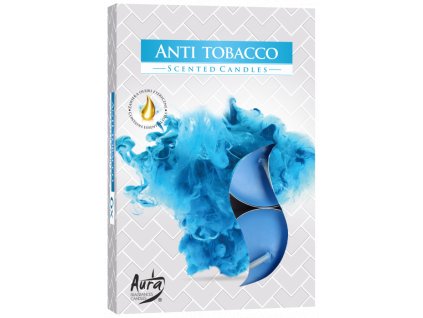 BISPOL P15 Čajový vonné svíčky 6ks Anti Tabák