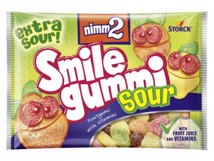 Nimm 2 smile gummy sours 100g