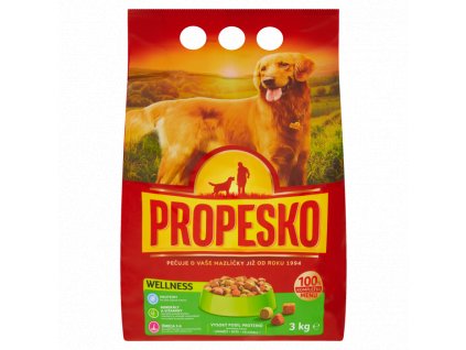 Propesko 3kg granule pes Wellness