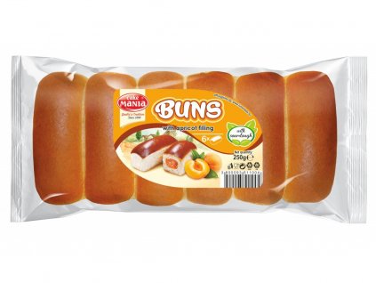 Buns buchtičky 250g meruňka