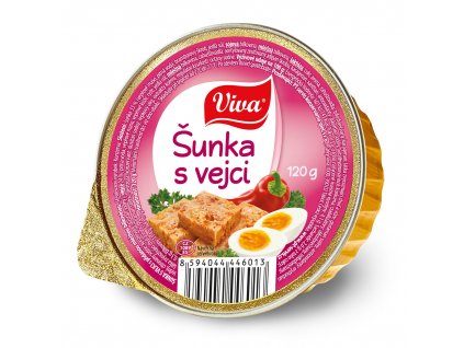 Šunka s vejci 120g