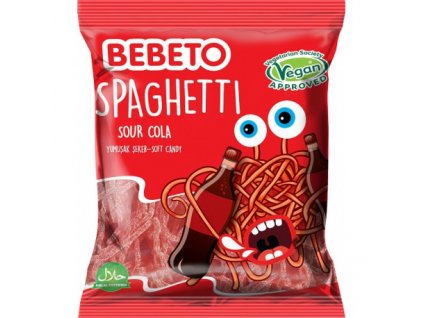 Bebeto Špagety Cola 80g