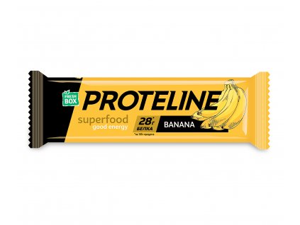 Proteline Banánová proteinová tyčinka 40g