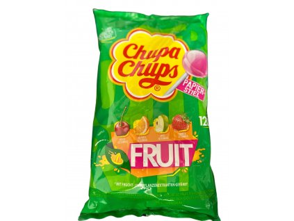 Chupa Chups 120Ks v balení 1440g višeň.pomeranč,jablko,jahoda