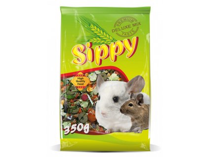 Sippy deluxe pro činčily a osmáky degu 350g