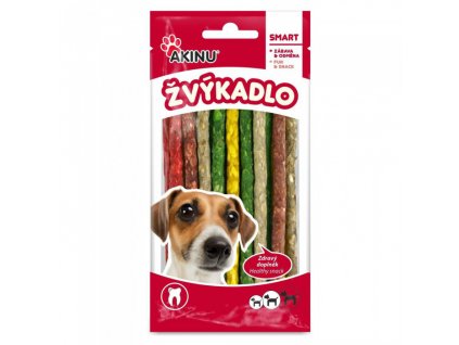 AKINU Tyčinky barevné mini 12,5cm průměr 4 6mm 18ks