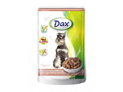 Dax 100g kapsa pes hovězí králík