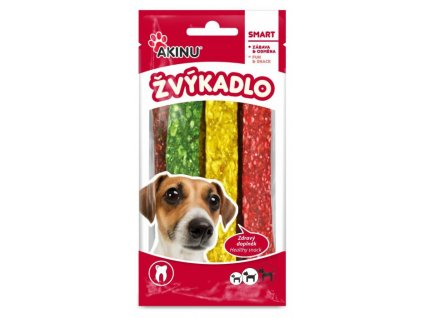 AKINU Žvýkadlo plátky barevné 12,5cm 6ks