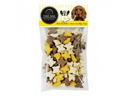 FINE DOG Bakery Mini kostička MIX s vůní vanilky 150g