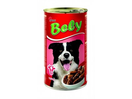 AKINU Bely 1250g kousky v omáčce s hovězím pro psy