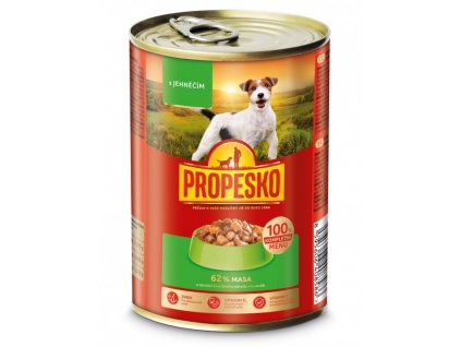 Propesko 415g kousky pes jehně omáčka