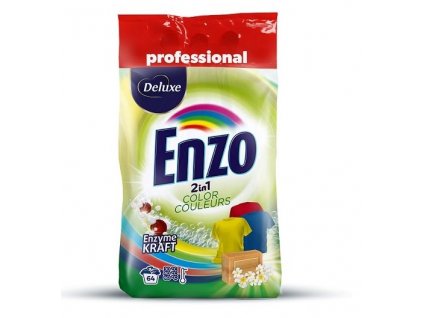 Deluxe Enzo prací prášek Professional 4,5kg 2in1 Color 64WL