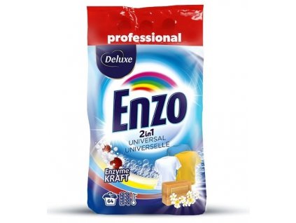 Deluxe Enzo prací prášek Professional 4,5kg 2in1 Universal 64WL