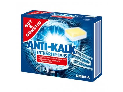 G&G Anti-Kalk Tabs 51ks - 765g - tablety na odvápnění pračky