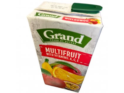 Grand ovocný nápoj multifruit 1L