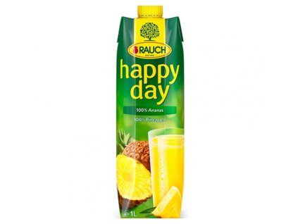 Rauch Happy Day Ananas 100% džus 1 l