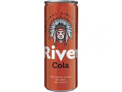 River Cola 330 ml plech