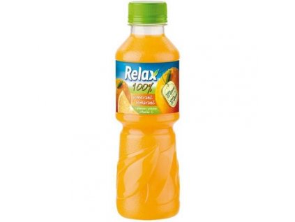 Relax Pomeranč 100% džus 300ml PET