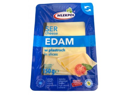 Plátky sýra EDAM 150 g