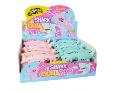 SHARK GUN POP – vystřelovací lízátko žralok 10g