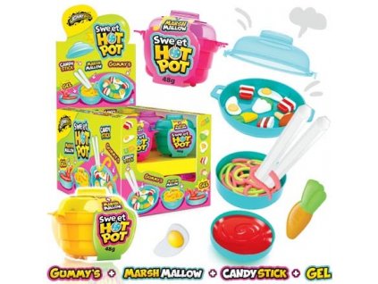 SWEET HOT POT – kotlík 4v1 s cukrovinkami 48g