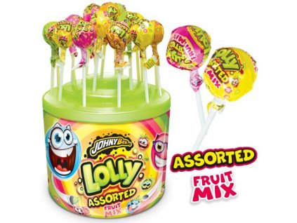 LOLLY ASSORTED lízátka 8 g balení 100 kusů.