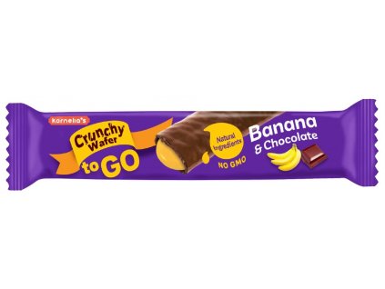 Crunchy Wafer to GO 23g banán