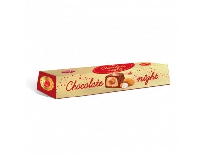 Bonboniéra Chocolate Night mléčná s mandlemi 90g