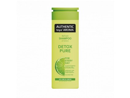 AUTHENTIC toya AROMA vlasový šampon 400 ml Detox Pure
