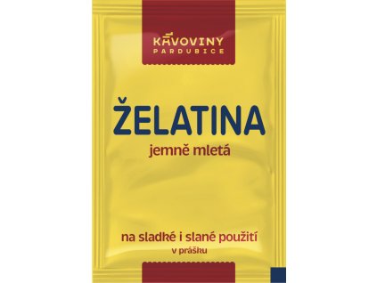 Želatina jemně mletá 20g