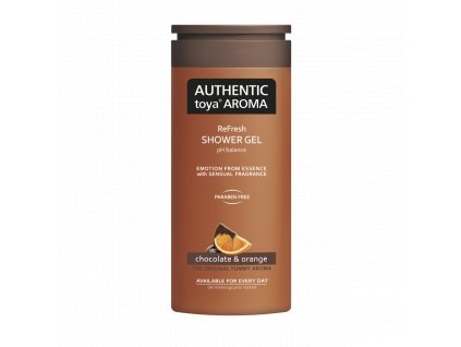 AUTHENTIC toya AROMA sprchový gel 400ml chocolate a orange