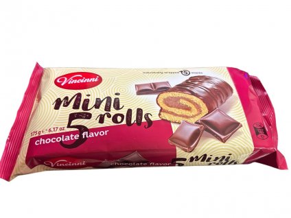 Vincinni mini 5 rolls čokoláda 175g