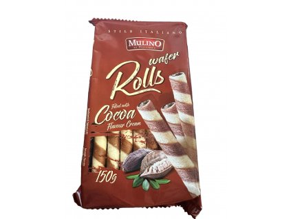 Wafer rolls kakao 150g