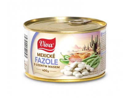 Mexické fazole s uzeným masem 400 g