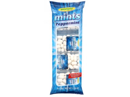 MINTS peprminto cukrové dražé s mátovou příchutí 4x16g