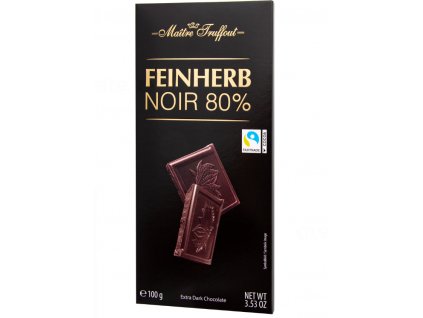 Prémiová extra hořká čokoláda 80% 100g
