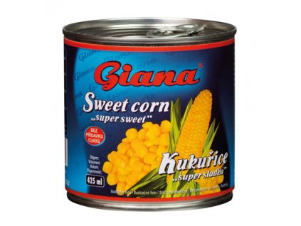 Kukuřice vakuovaná 170g GIANA