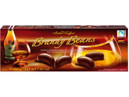 Brandy beans pralines 6% vol. 200g
