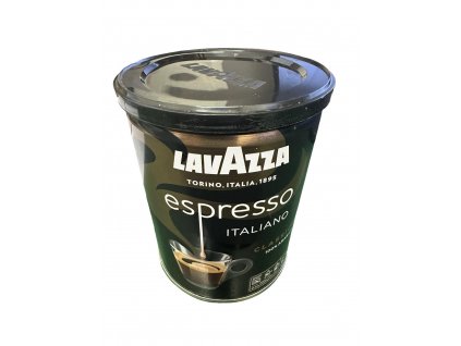 Mletá káva LAVAZZA espresso 250 g v plechové doze