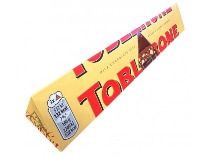Toblerone Švýcarská mléčná čokoláda s medovo mandlovým nugátem 100 g