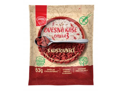 OVESNÁ KAŠE OMEGA3 S KUSTOVNICÍ BEZ LEPKU 65 G