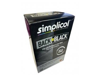 Simplicol barva na obnovu černé barvy Back to Black 400 g