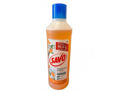 Savo Bez chloru Na podlahy Pomeranč a Máta 1l