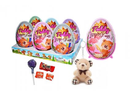 XXXL TEDDY BEAR EGG – maxi vejce 4v1 20 g