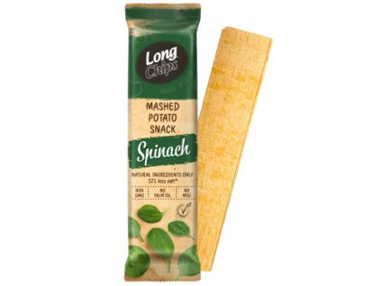 Long Chips Snack se špenátem 75g