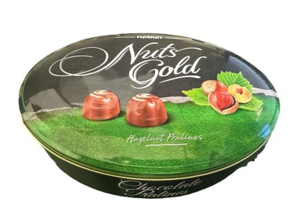 Pralinky v plechovce Nuts Gold 295g