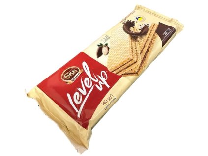 level up kakaové oplatky 140g