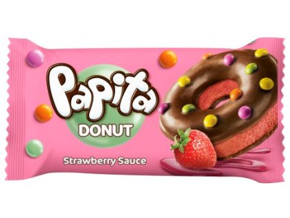 Papita Donut 40g jahoda